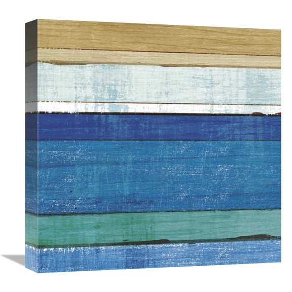 Global Gallery's 'Beachscape V' By Michael Mullan Stretched Canvas Wall Art