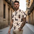 thumbnail image 3 of Jeiento Cute Dachshund Print Matching Golf Shirts for Couples Men's Short Sleeve Quick Dry Shirt Women's Sleeveless Tennis Tank Top Moisture Wicking Breathable Summer Casual Sportswear Set, 3 of 6