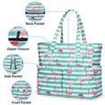 thumbnail image 2 of Beach Bags for Women, Beach Tote Bag Waterproof Sandproof Swim Pool Bag Large Capacity Beach Bag with Wet Pocket, 2 of 7