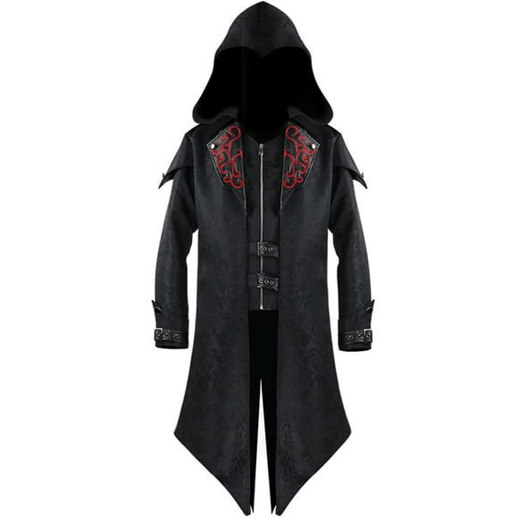 Traje medieval de Angelaicos, estilo steampunk, gótico, para hombre
