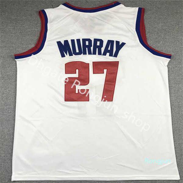 NBA_ Men Nikola Jamal Murray Jersey Dikembe Mutombo Basketball Edition  Earned City All Stitched Navy Blue White Purple Red High Quality''nba'' jersey 