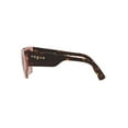 thumbnail image 4 of Vogue Eyewear Woman Sunglasses Transparent Pink Frame, Brown Gradient Lenses, 52MM, 4 of 4