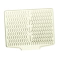 thumbnail image 3 of Tapete de silicona para secar platos, almohadilla de secado, fácil de limpiar, antideslizante, resistente, para escurrir platos en el refrigerador y Blanco, 3 of 9