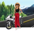 thumbnail image 3 of Traje de moda Barbie, 4 piezas, 4 accesorios para muñeca, pa, 3 of 5