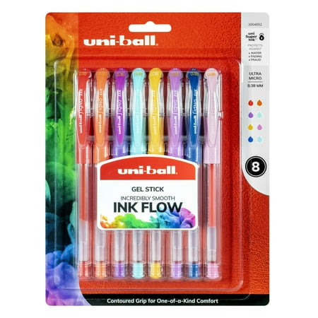 UPC: 0030246012352 | Uni-Ball Gel Pens – Pkg of 8