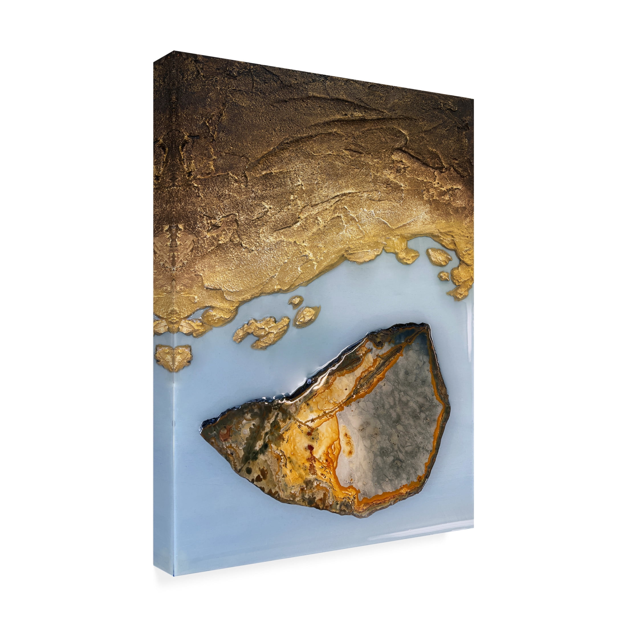 Trademark Fine Art Alyson Storms Elemental Jasper Canvas Wall Art
