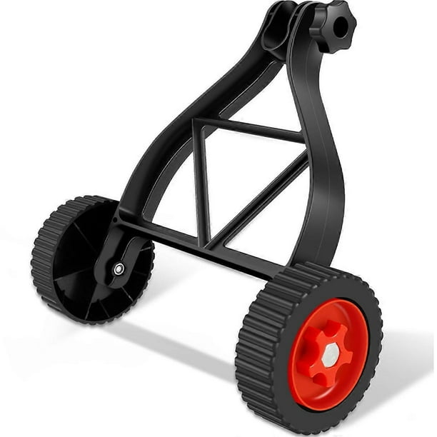 Lawn Mower Wheel Attachment, Lawn Mower Auxiliary Wheel, Suitable for Lawn Mower, Weeder, Brush Cutt