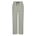 thumbnail image 6 of Chbgutlmr&nbsp;Mens Pants Straight Leg Elastic Waist Drawstring Trousers with Zip Pockets Casual Solid Color Dailywear Pants, 6 of 6