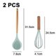 thumbnail image 2 of 2pc Kitchen Utensil Set,easy To Clean Wooden Kitchen Utensils,cooking, 2 of 4
