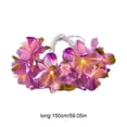 thumbnail image 3 of LED Fairy String Lights with Jasmine Flowers - Battery Operated Waterproof Decor for Weddings, Parties, Gardens, and Home - Romantic Warm Lighting for Indoor and Outdoor Use, 3 of 6