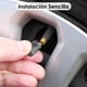thumbnail image 5 of 8 Piezas Tapones para Llantas Juego de Tapones Válvulas Llantas Universales Cubre Válvulas de Aluminio Ideal para Coche, Camioneta, Motocicleta, Bicicleta Color Gris, 5 of 5