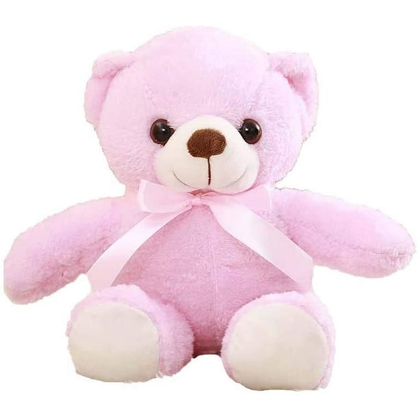 Teddy Bear Soft Toy - 10 Inches (PINK) - Miniwhale