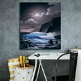thumbnail image 5 of Epic Graffiti 'Saphire waves 2' by Anthony Casay, Canvas Wall Art, 26"x30", 5 of 8