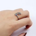 thumbnail image 3 of Finger Rings Simplicity English Letters Rings Fashion Jewelry Knuckle RingsNew for 2024 CD, 3 of 3