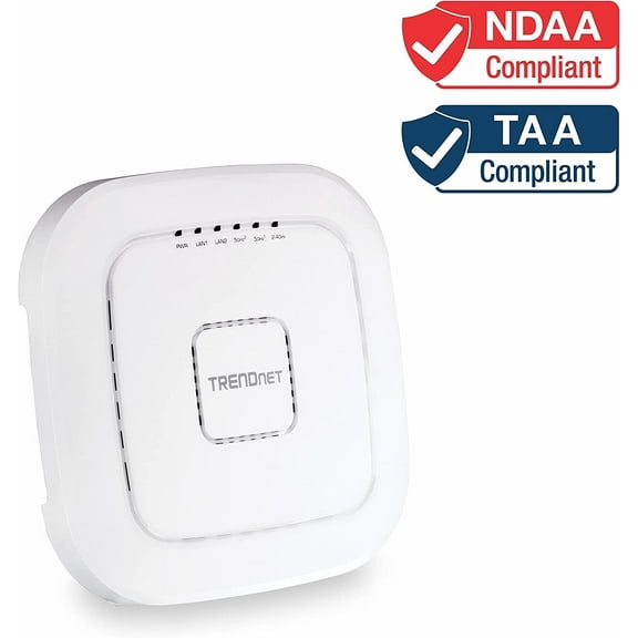 TRENDnet TEW-826DAP AC2200 Tri-Band PoE  Indoor Wireless Access Point
