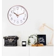 thumbnail image 5 of Reloj de pared grande, moderno, redondo, sin ruido, para sala de estar, oficina y cafetería. Ormromra LF-0046, 5 of 5