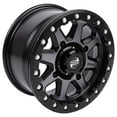 thumbnail image 4 of 4/137 Tusk Uinta Beadlock Wheel 14x7 5.0 + 2.0 Gunmetal/Black for Kawasaki Prairie 700 4x4 2004-2006, 4 of 8