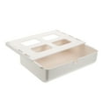 thumbnail image 3 of Niceauty 1Pc Under Desk Storage Case White Adhesive Drawer Type Box for Home Organizer, 3 of 7