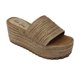 thumbnail image 4 of Sandalia Plataforma Con Yute Para Mujer Color Yute Natural Talla 22 Vida Leve MIA-01-NATURAL, 4 of 5