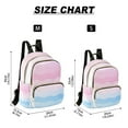 thumbnail image 2 of FORMRS Mini Backpack Purse for Women Travel Daypack Casual Shoulder Bag, Light Pink Stripes, 2 of 7