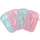 thumbnail image 3 of Durable Assorted Bath Mitts with Thumb Ring for Gentle Infant Bathing 4Pcs 100% Cotton Polyester, 3 of 3