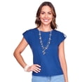 thumbnail image 1 of Blusa Ilusión 81129 azul CH, 1 of 6