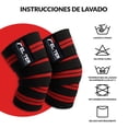 thumbnail image 3 of Vendas Para Rodillas FELTER SPORTS Lineas / Rojo, 3 of 6