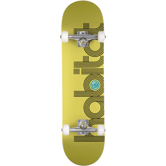 Habitat Ellipse Complete Skateboard -7.75 Yellow