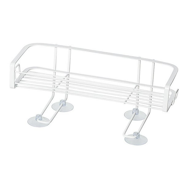 Yuarrent Soporte de almacenamiento montado en la pared Estante de almacenamiento de baño colgante Organizador de almacenamiento de hierro multiusos con Cocina y Comedor Yuarrent HA018403-00