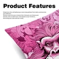 thumbnail image 2 of Gorilla Covers Set of 2 - Available in 16x16, 18x18, 20x20 Inches with Unique Patterns - for Home Decor, Throw Pillow Inserts, Pillow Inserts, Bed Pillow - Ideal for All Occasions!, 2 of 6