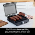 thumbnail image 4 of Restored Ninja GR101 Sizzle Smokeless Indoor Grill & Griddle (Refurbished), 4 of 9
