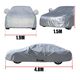 thumbnail image 3 of Fundas Para Coche Bloosom  Impermeable Anti-ultravioleta Talla L Plateado, 3 of 4