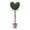 A 57#, variant on Heart Shaped Boxwood Topiary Tree, 2.5ft Artificial Faux Plant for Valentine's Day, Indoor Outdoor Home and Porch Decor