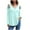 Light Blue, variant on gakvbuo Plus Size Pullover Sweaters For Women Long Sleeve Sweatshirts Fall Tunic Tops Women Casual Long Sleeve Zipper Hollow Out T-Shirt Blouse Tops