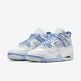 thumbnail image 3 of Air Jordan 4 Retro 'Forget Me Not / Aluminum' (2025) (Womens), 3 of 12