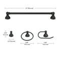 thumbnail image 4 of Globe Electric Jayden 5-Piece Oil Rubbed Bronze All-In-One Bath Set, 51227, 4 of 4