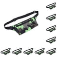 thumbnail image 1 of Minnieouse Riñonera de poliéster elegante y conveniente para caminar, vacaciones, niños, niñas, niños, riñonera de camuflaje, verde verde camuflaje 10piezas, 1 of 3
