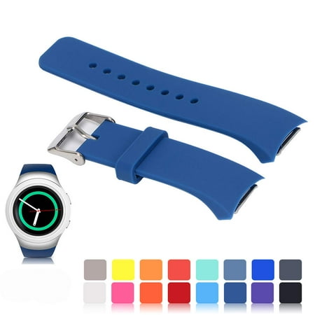 Bands Compatible Samsung Gear S2 Watch, Amerteer Soft Silicone Replacement Sport Strap Wristbands Samsung Gear S2 Smart Watch, SM-R720/SM-R730