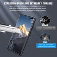thumbnail image 5 of [2+2Pack] Galaxy S10 Plus 6.4 Inch Screen Protector 9H Tempered Glass + Camera Lens Protector [Bubble Free][Fingerprint Unlock],Full Coverage Hd Clear Glass Film For Samsung Galaxy S10 Plus 6.4 Inch, 5 of 6