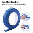 thumbnail image 2 of Decor Craft Peel Masking Sticker Blue Temperature Resistance Car Decor Sticker Blue Painters Tape Painting Masking Tape Clean Release Paper 18MM, 2 of 8