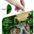 thumbnail image 4 of FMSHPON Owl Clipboard Hardboard Wood Nursing Clip Board and Pull for Standard A4 Letter 13x9 inches, 4 of 8