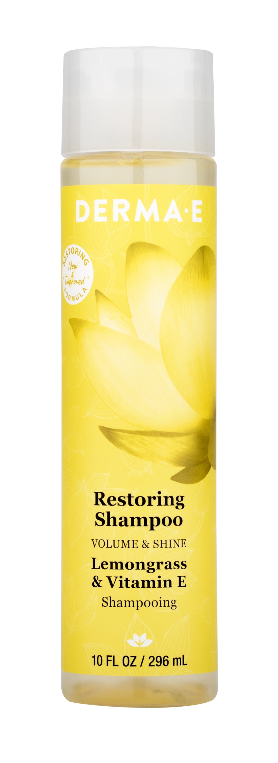 DERMA E Restoring Shampoo Volume & Shine, 10 oz