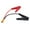 1m, variant on Multipurpose Heat Resistant XT90 Cable with Spring Clamps 25cm/100cm/200cm Selection for Direct Current Transfer