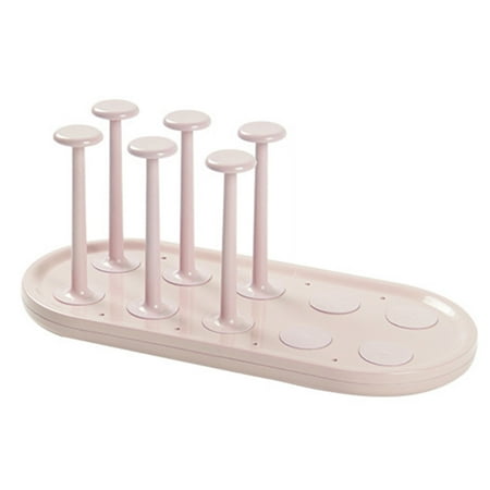 

Drain Cup Holder Household Wine Glass Drain Upside Down Rack Tray for Kitchen