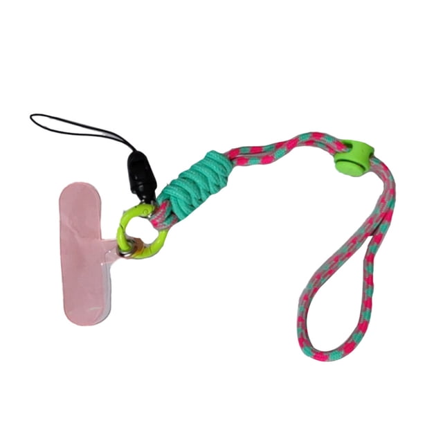 pitrice Mobile Phone Lanyard Adjustable Reusable Neck Hanging Rope with Hook Microfiber Safety Straps Accessory Picnic Running Type 9