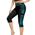 thumbnail image 2 of Roncen Women's Bikini Set - Geometric Cutout Cover Up & High-Waisted Swim Shorts with Side Tie, 2 of 5