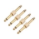 thumbnail image 4 of Guitar de 6.35 mm Pedal falso Pedal de guitarra Acoplador Hombre para adaptador masculino para instrumentos musicales, 4 of 9