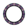thumbnail image 7 of ZUXONGSY Skull Golf Cart Steering Wheel Cover Flower Universal Auto Accessories Good Texture Nice Look Steering Wheel Cover Protector Club Car Golf Cart Interior Decor Protector, 7 of 7