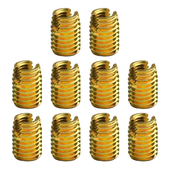 10 X Thread Adapter Internal and External Thread Nut Screw Set Thread Reducer