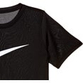 thumbnail image 4 of NIKE Boys' Dry Short Sleeve Swoosh Solid Tee X-Small Black/White, 4 of 5